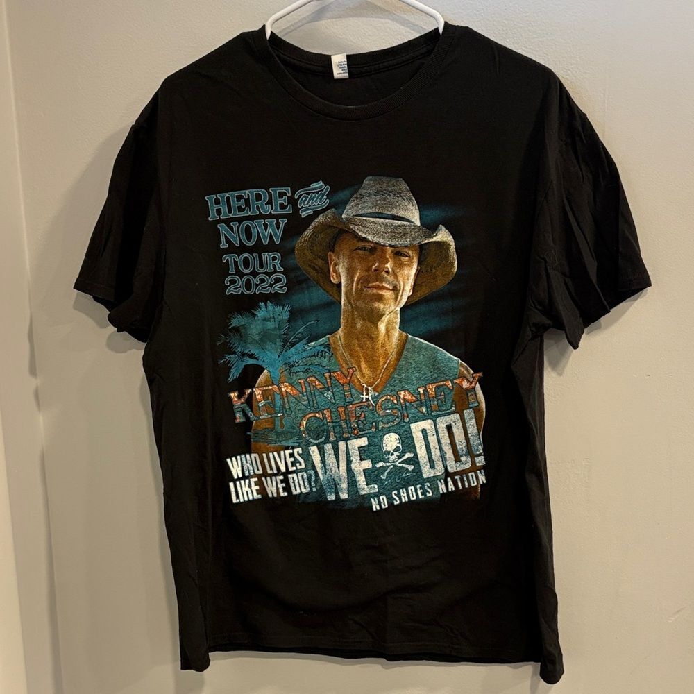 Kenny Chesney Concert Black Graphic T-Shirt